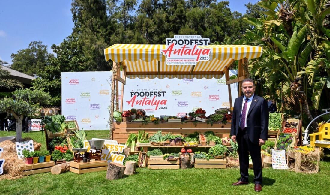 Antalya'da düzenlenecek 4. FoodFest Uluslararası Gastronomi Festivali, yerli üreticiyi ve