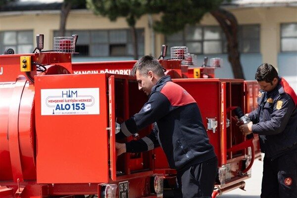 İzmir Büyükşehir Belediyesi, orman yangınlarıyla mücadele kapsamında kırsal alanlara 125
