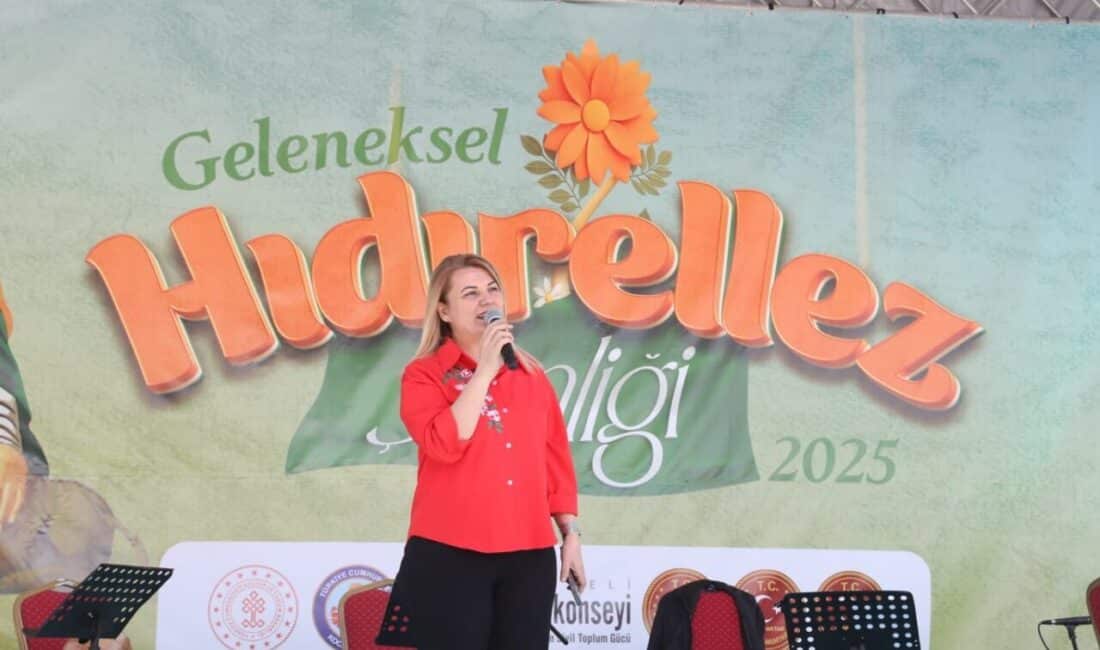 İzmit Belediye Başkanı Fatma Kaplan Hürriyet, Mecidiye Köyü'ndeki Geleneksel Hıdırellez