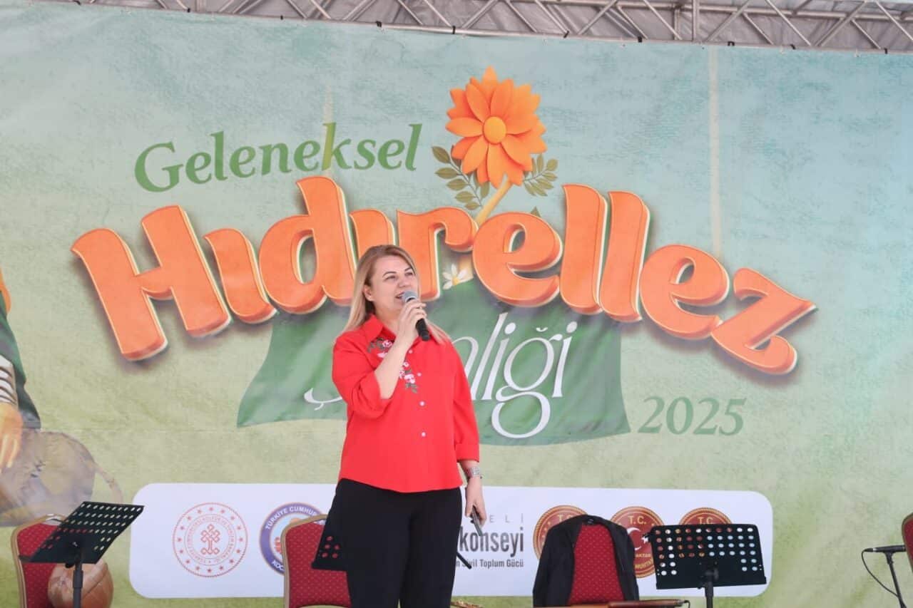 İzmit Belediye Başkanı Fatma Kaplan Hürriyet, Mecidiye Köyü'ndeki Geleneksel Hıdırellez