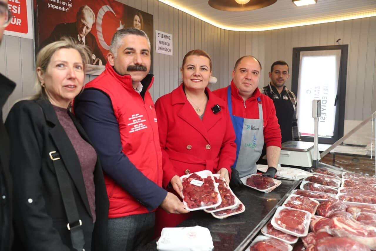 İzmit Belediye Başkanı Fatma Kaplan Hürriyet'in Halk Et projesi, Gebze'de