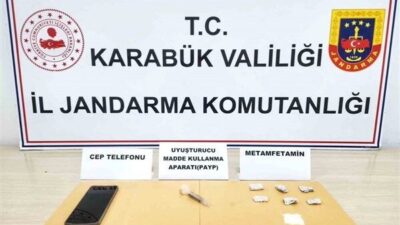 Karabük İl Jandarma Komutanlığı, uyuşturucuyla mücadele kapsamında yapılan operasyonlarda merkez