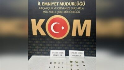 Karabük İl Emniyet Müdürlüğü, Eskipazar ilçesinde düzenlediği operasyonda 12 sikke