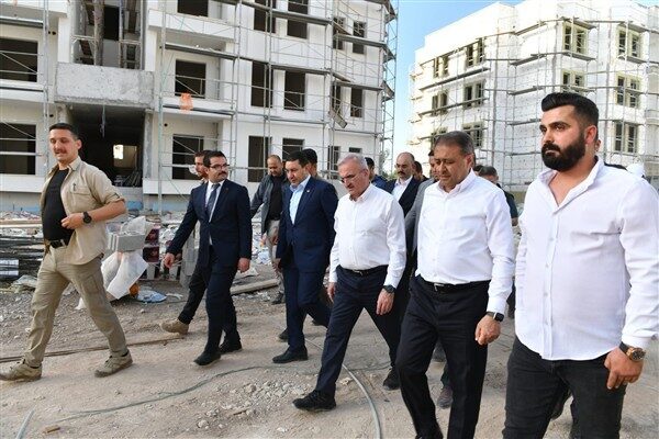 İçişleri Bakan Yardımcısı Karaloğlu ve AFAD Başkanı Pehlivan, Şanlıurfa'daki deprem