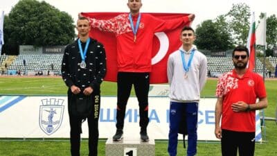 Karamanlı atlet Görkem Arıkan, 10 Mayıs 2025 tarihinde Bulgaristan’ın Ruse