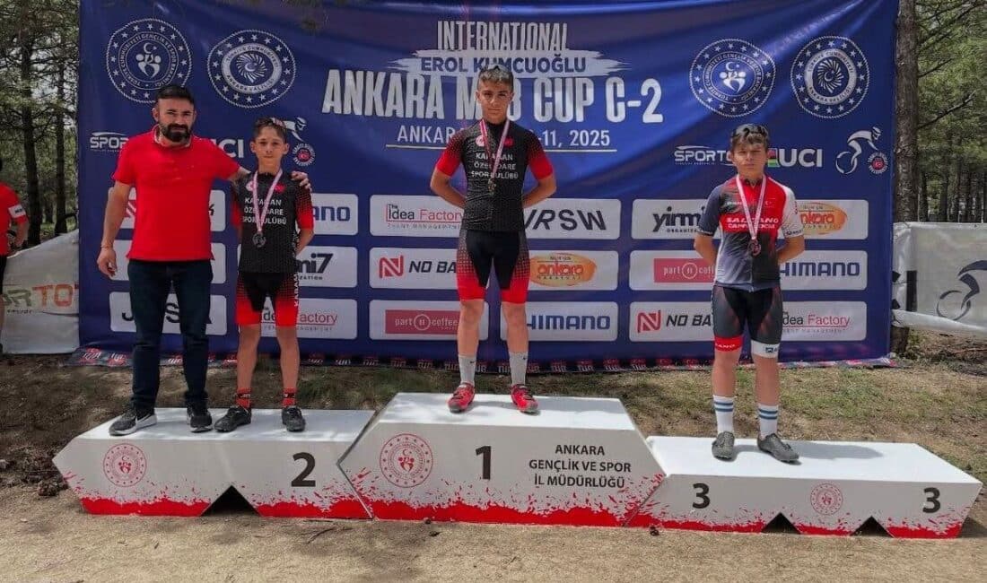 U15 Erkekler Kategorisinde Karaman Özel İdare Spor Kulübü sporcularından Fahrettin
