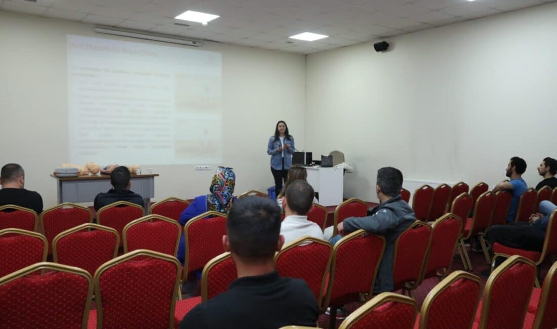 Kayseri'de KAYMEK ve İl Sağlık Müdürlüğü işbirliği ile ilk yardım