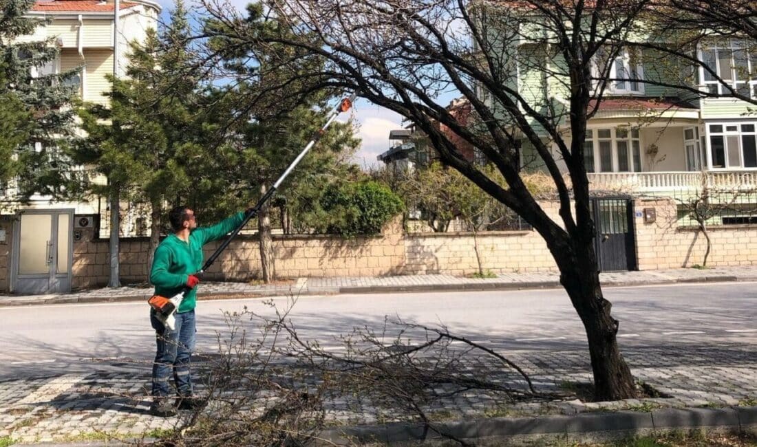 Kayseri'de yapılan peyzaj düzenlemeleri ve bakım çalışmaları kent estetiğini ve