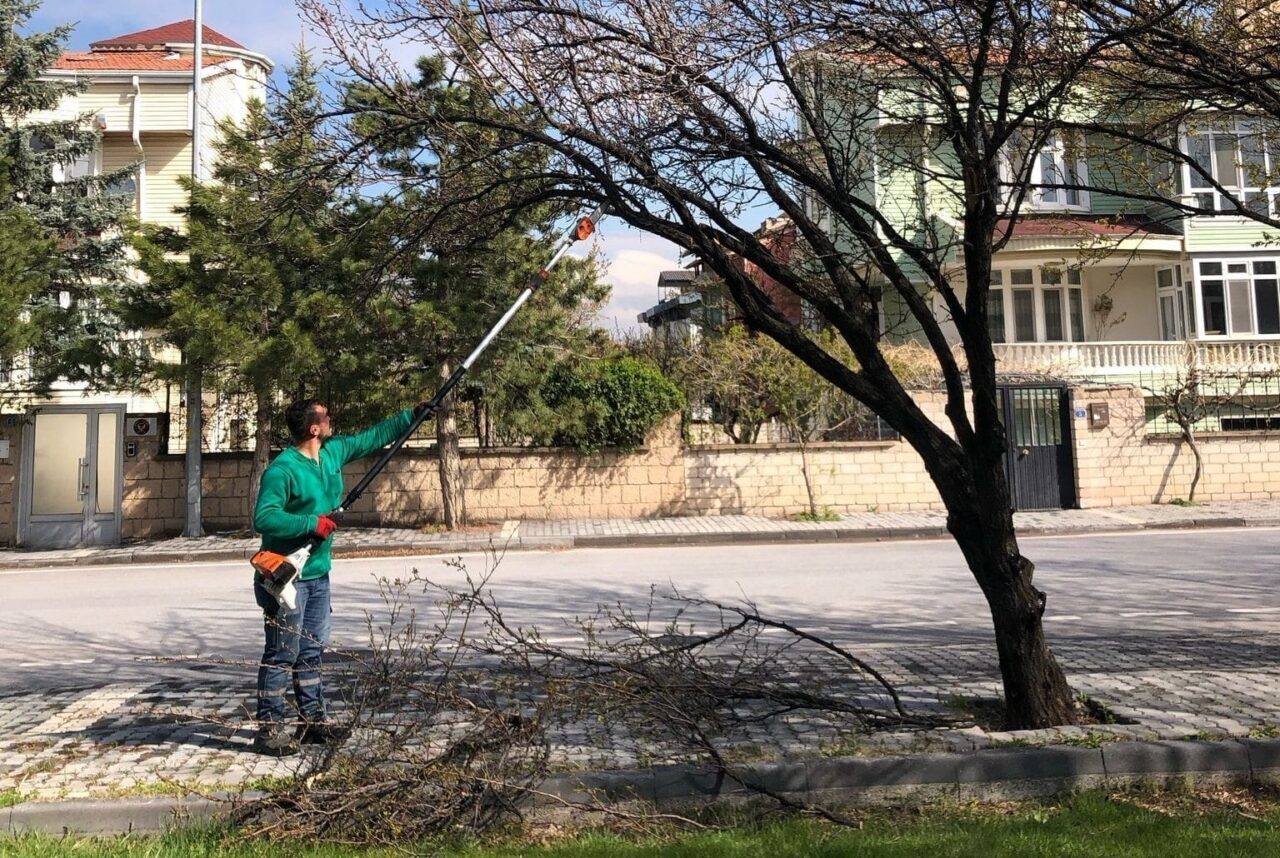 Kayseri'de yapılan peyzaj düzenlemeleri ve bakım çalışmaları kent estetiğini ve