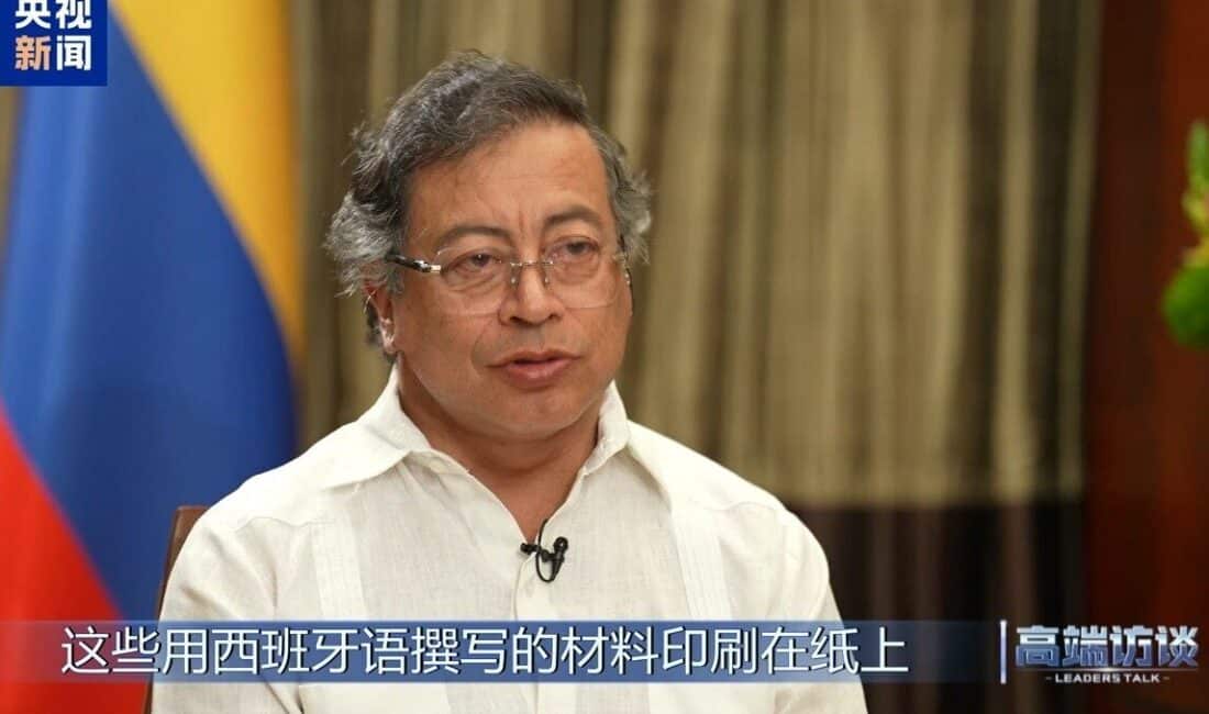 Kolombiya Devlet Başkanı Gustavo Petro, Kuşak ve Yol işbirliğinin temel