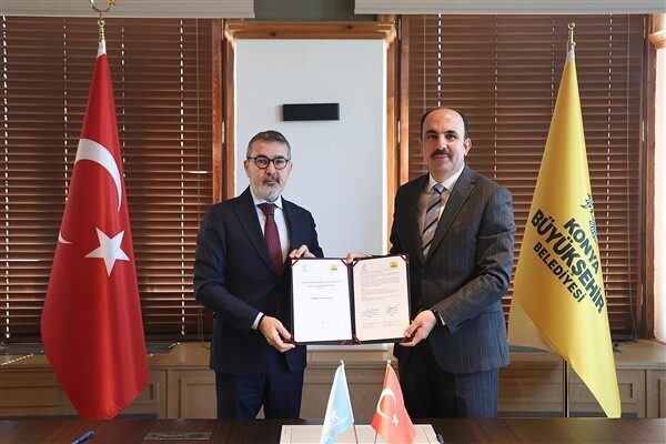 Konya Büyükşehir Belediye Başkanı Uğur İbrahim Altay ve TİHEK Başkanı