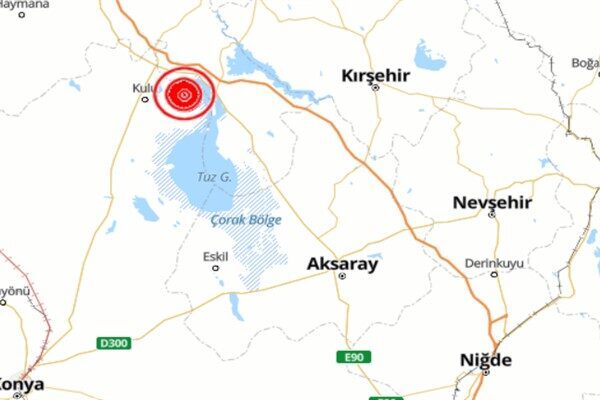 Boğaziçi Üniversitesi Kandilli Rasathanesi ve Deprem Araştırma Enstitüsü (KRDAE) verilerine