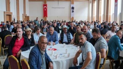Keçiören'de noter huzurunda yapılan kurada çadır numaraları belirlendi. Üreticiler, adil