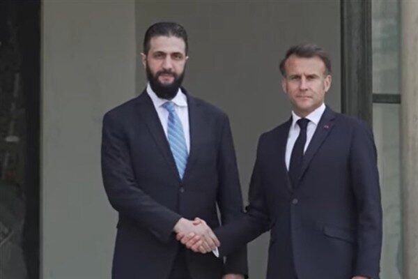 Suriye geçici hükümet başkanı Ahmed el-Şara, Fransa Devlet Başkanı Macron