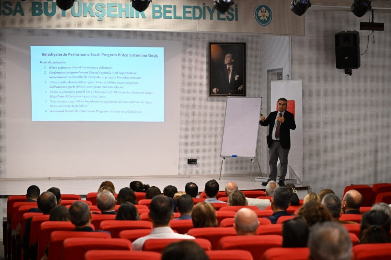 Türkiye Belediyeler Birliği’nin, ‘Belediyelerde Program Bütçeye Geçiş Eğitimi’ Manisa Büyükşehir