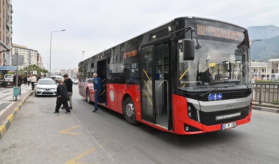 Manisa Büyükşehir Belediyesi’ne ait resmi toplu taşıma araçları (Kırmızı Otobüsler)