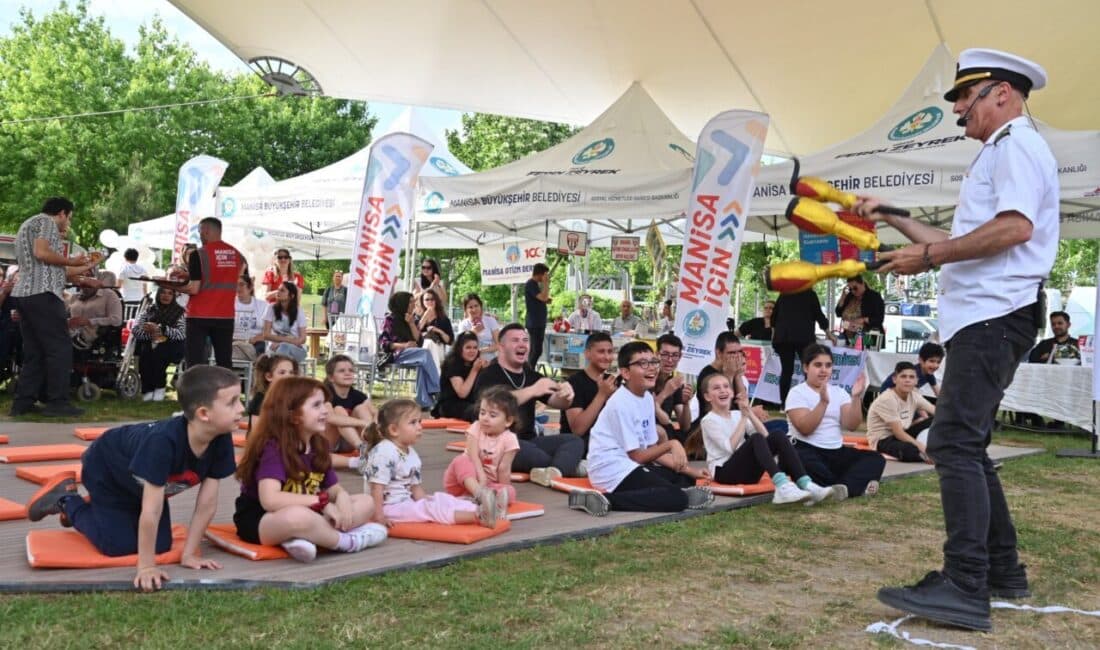 Manisa Büyükşehir Belediyesi, Engelliler Haftası kapsamında Atatürk Kent Park’ında bir