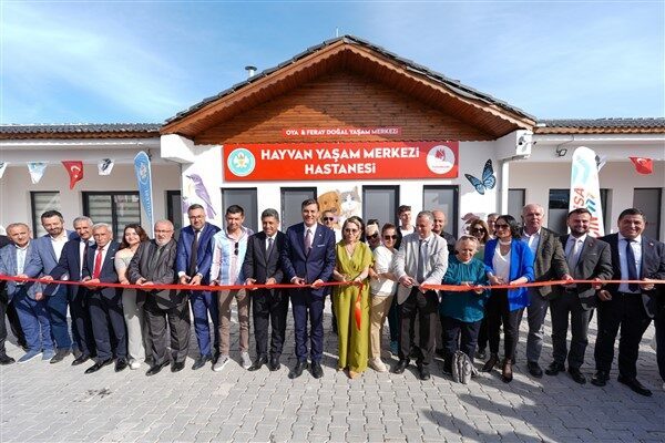 117 dönümlük alanda kurulan Hayvan Yaşam Merkezi’nin 100 dönümlük kısmı