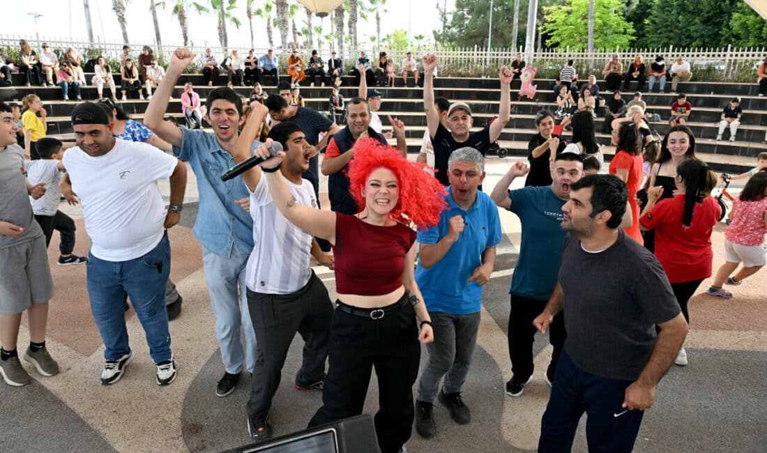 Mersin Büyükşehir Belediyesi, Engelliler Haftası kapsamında özel gereksinimli çocuklar ve