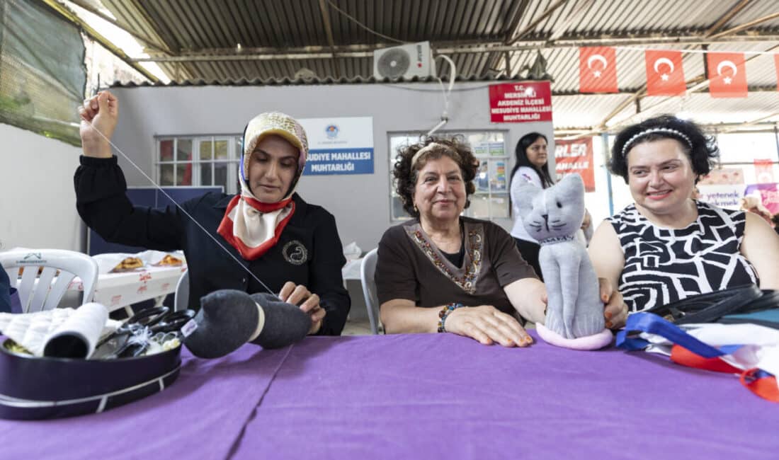 Mersinden Kadın Kooperatifi’nin paydaşı olduğu “Evimiz Atölye” projesi büyümeye devam
