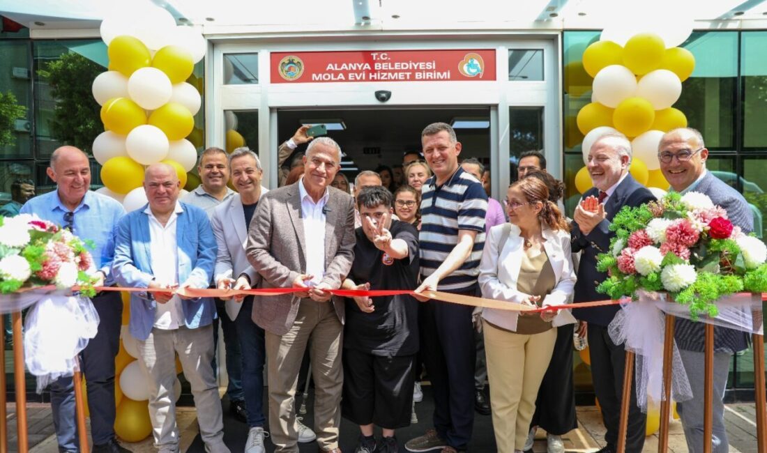 Alanya Belediyesi, Engelliler Haftasında iki projeyi daha hizmete açtı. Engelli