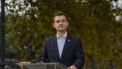 Kuzey Makedonya Dışişleri Bakanı Timco Mucunski, Ukrayna Dışişleri Bakanı Andrii