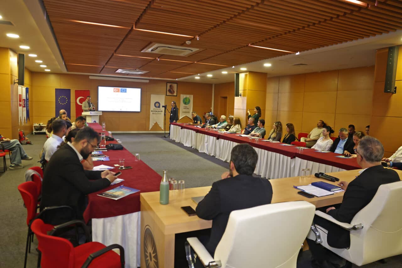 Antalya Büyükşehir Belediyesi, Avrupa Birliği destekli proje kapsamında orman yangınlarıyla
