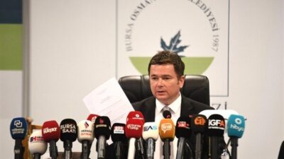 Osmangazi Belediye Meclisi'nin Mayıs Ayı toplantısında Başkan Erkan Aydın, gündemdeki