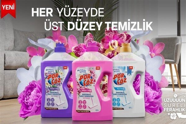 Ev temizliğinde farklı ihtiyaçlara yönelik çözümler sunan Porçöz, kullanıcılarının hayatındaki
