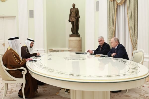 Rusya Devlet Başkanı Putin, Birleşik Arap Emirlikleri Başbakan Yardımcısı Sheikh