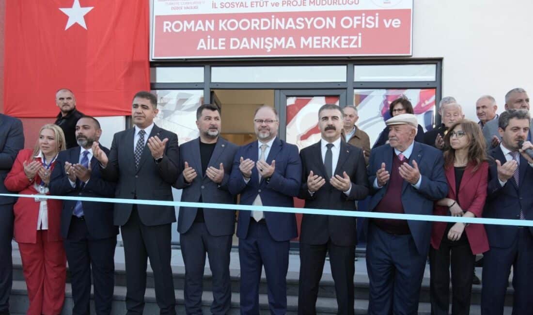 İçişleri Bakanlığının destek verdiği proje ile Düzce Belediyesi tarafından Roman