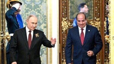 Rusya Devlet Başkanı Putin, Rusya-Mısır ilişkilerinin güçlendiğini vurgulayarak, ticaret hacmindeki