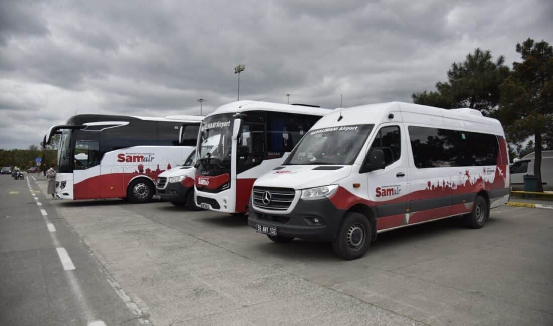 Samsun-Çarşamba Havalimanı ile şehir merkezi ve ilçeler arasındaki ulaşım hizmeti,