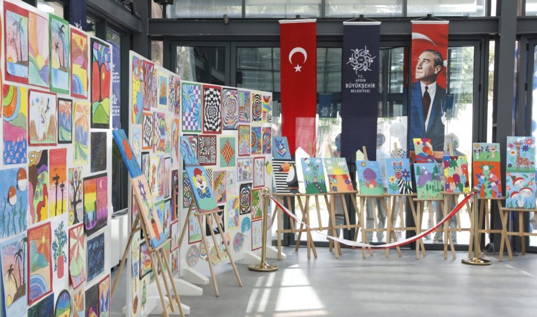 Büyükşehir Belediyesi Sanat ve Gelişim Otizm Merkezi öğrencileri tarafından hazırlanan