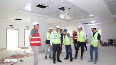 Şanlıurfa İl Sağlık Müdürü Dr. Solmaz, beraberindeki heyetle Şanlıurfa Şehir