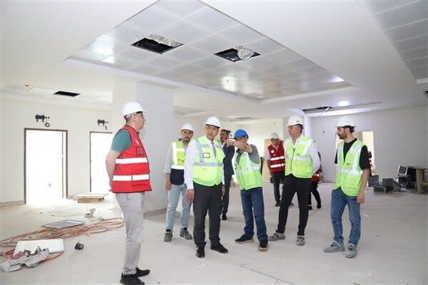 Şanlıurfa İl Sağlık Müdürü Dr. Solmaz, beraberindeki heyetle Şanlıurfa Şehir