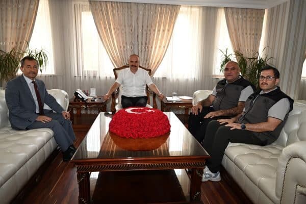 Ziyarette; Orman Bölge Müdürlüğü tarafından Batman’da yürütülen ağaçlandırma faaliyetleri hakkında
