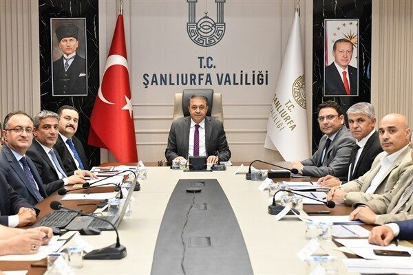 Şanlıurfa sanayisinin geliştirilmesine yönelik önemli kararların alındığı toplantıya ilişkin bir