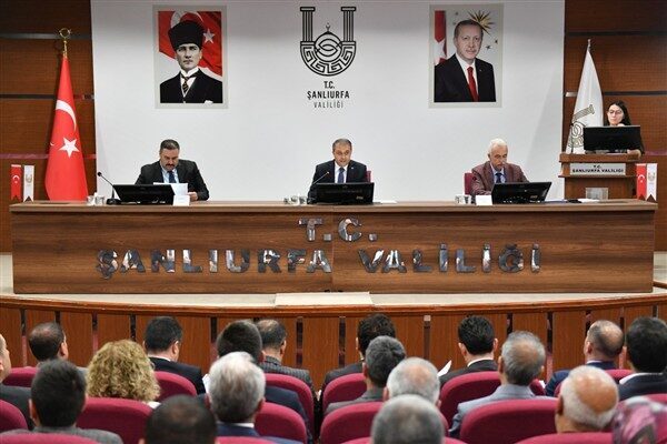 Şanlıurfa'da düzenlenen İl Hayvanları Koruma Kurulu Toplantısı'nda 5199 sayılı Hayvanları