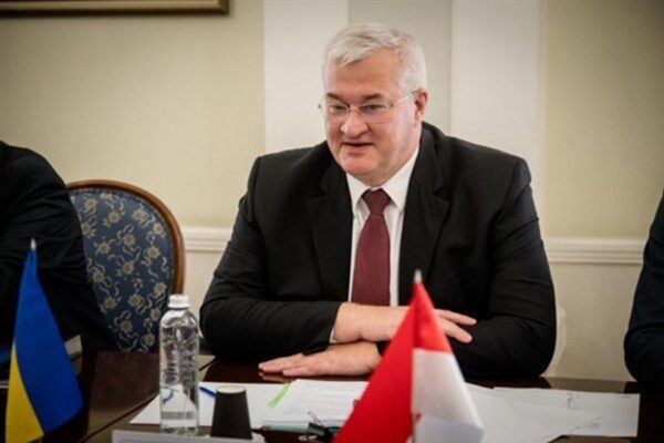 Ukrayna Dışişleri Bakanı Andrii Sybiha, Azerbaycan Dışişleri Bakanı Jeyhun Bayramov