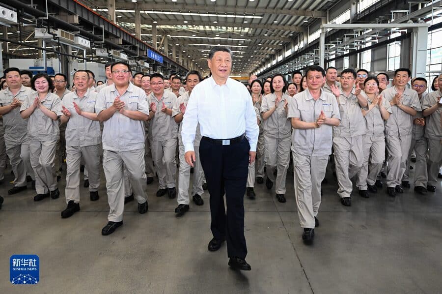 Çin Cumhurbaşkanı Xi Jinping, Henan eyaletinin Çin tarzı modernleşme sürecinde