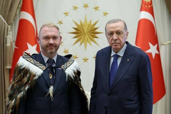 Cumhurbaşkanı Recep Tayyip Erdoğan, Yeni Zelanda Büyükelçisi Greg David Lewis’i