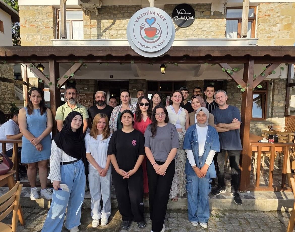 Gökçeada'da Valentina Kafe açıldı!
