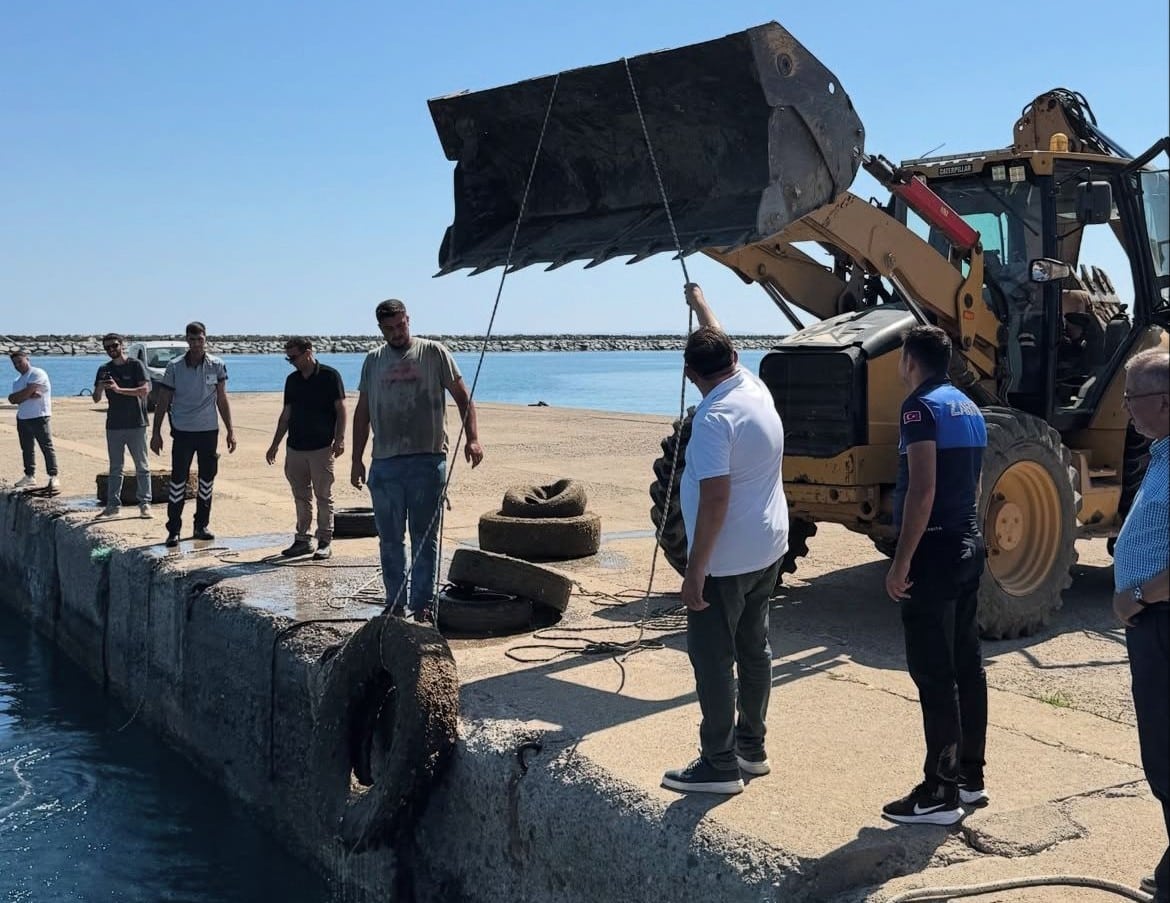 Gökçeada deniz dibi temizliği