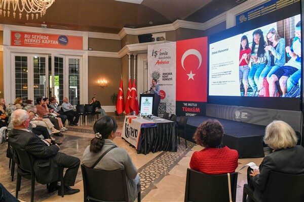 Ankara Kent Konseyi Binası’nda düzenlenen “Yüksek Risk Altındaki Tüketiciler: Kadın,