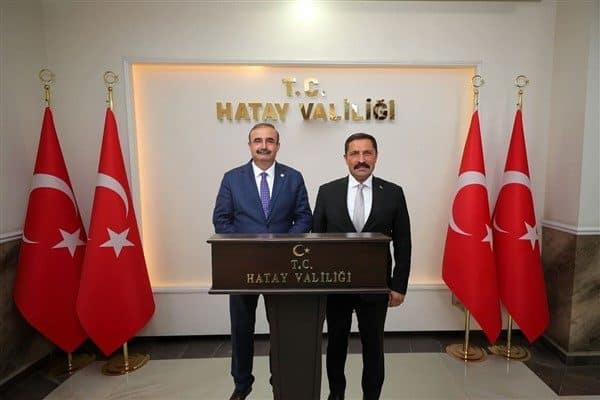 Çeşitli temaslarda bulunmak üzere Hatay'ı ziyaret eden Anayasa Mahkemesi Üyesi ve