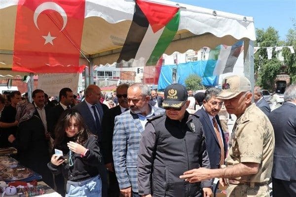 Duyarlılık ve dayanışma amacıyla organize edilen etkinlikte, Gazzeli çocuklara yönelik
