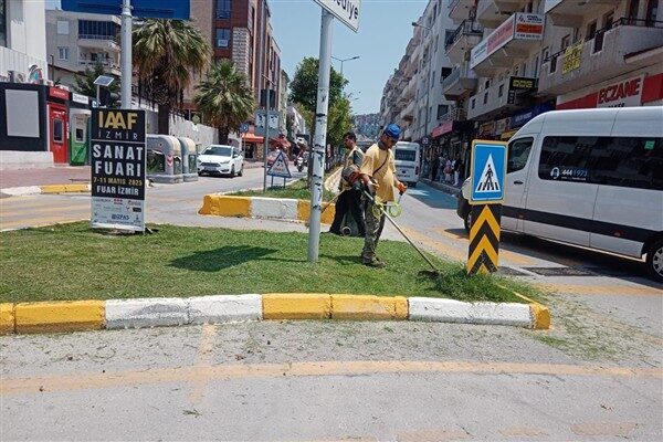 Büyükşehir Belediyesi Park ve Bahçeler Dairesi Başkanlığı ekipleri bayramda da