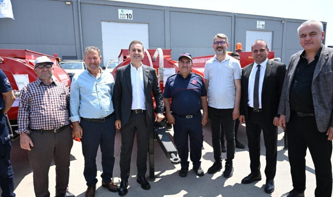 Balıkesir Büyükşehir Belediyesi, kırsal mahallelerin yangınla mücadelesini güçlendirmek ve doğal