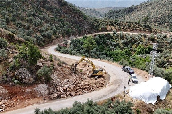 Çalışmalar tamamlandığında, yaklaşık 9 metre genişliğinde yeni bir yol platformu